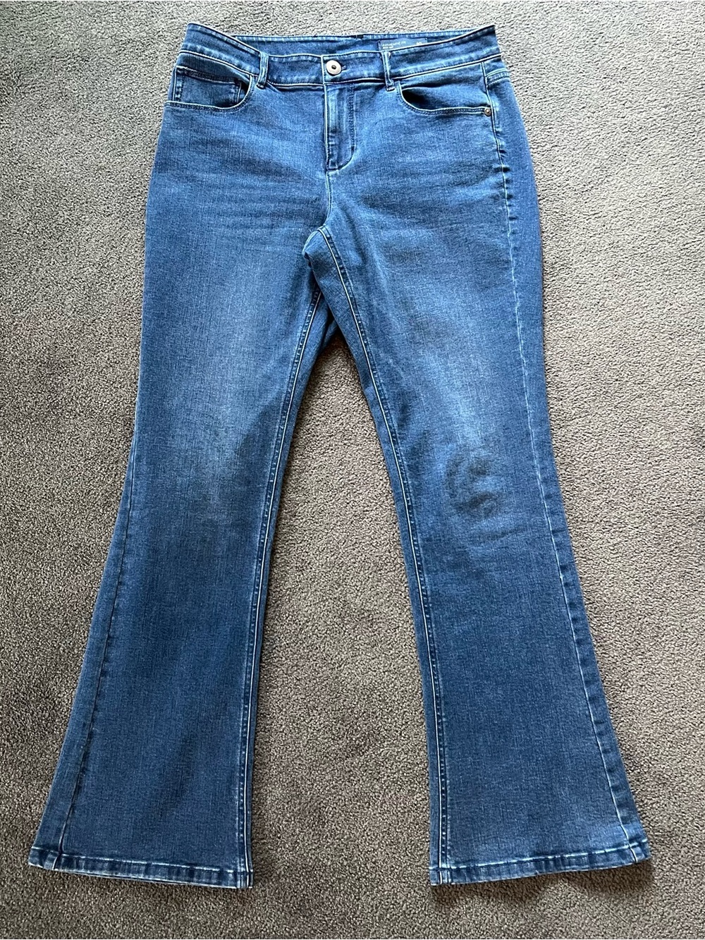 J. Jill Mid-Rise Boot Cut Jeans for Women 10P